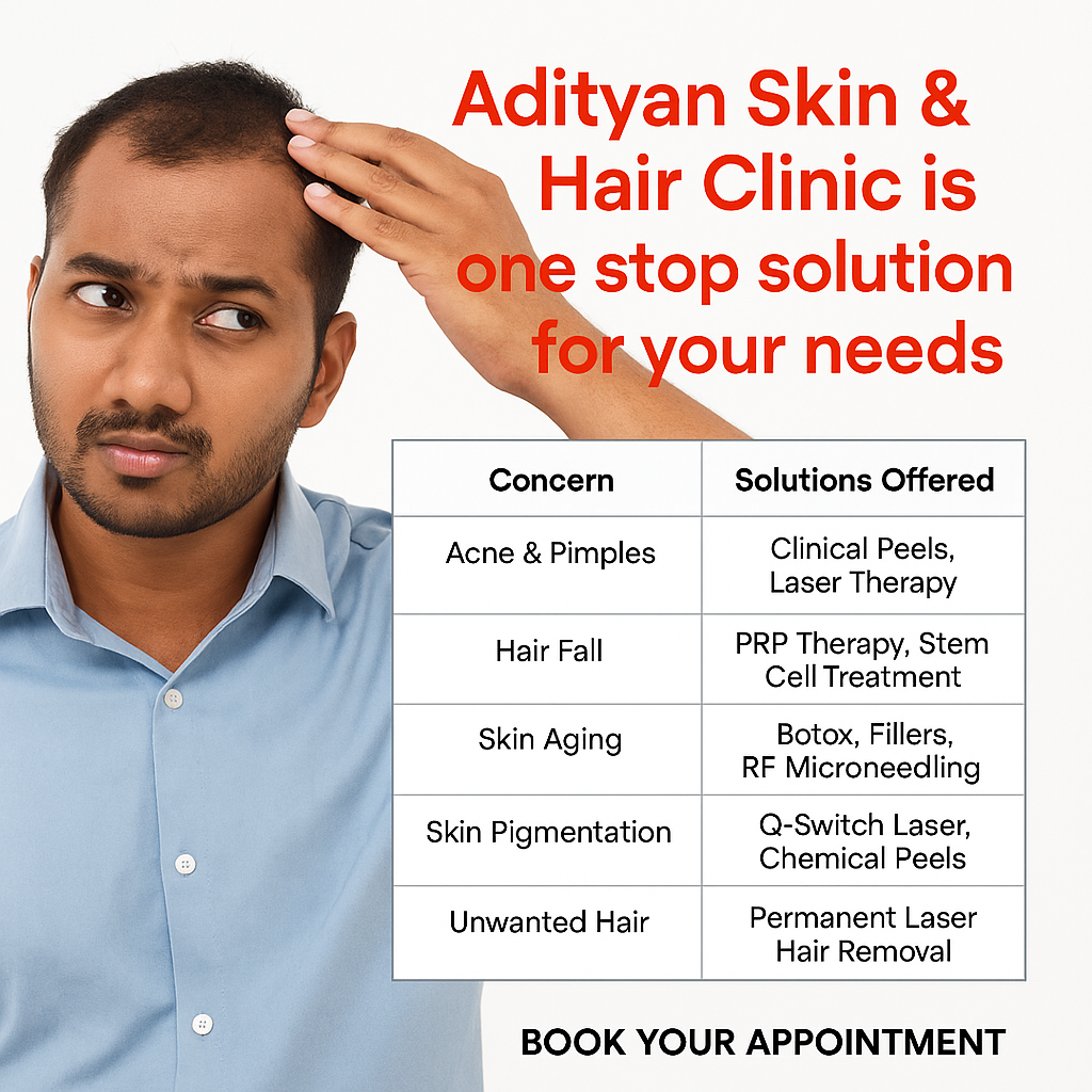 You are currently viewing Adityan Skin & Hair Clinic Is One Stop Solution for Your Needs