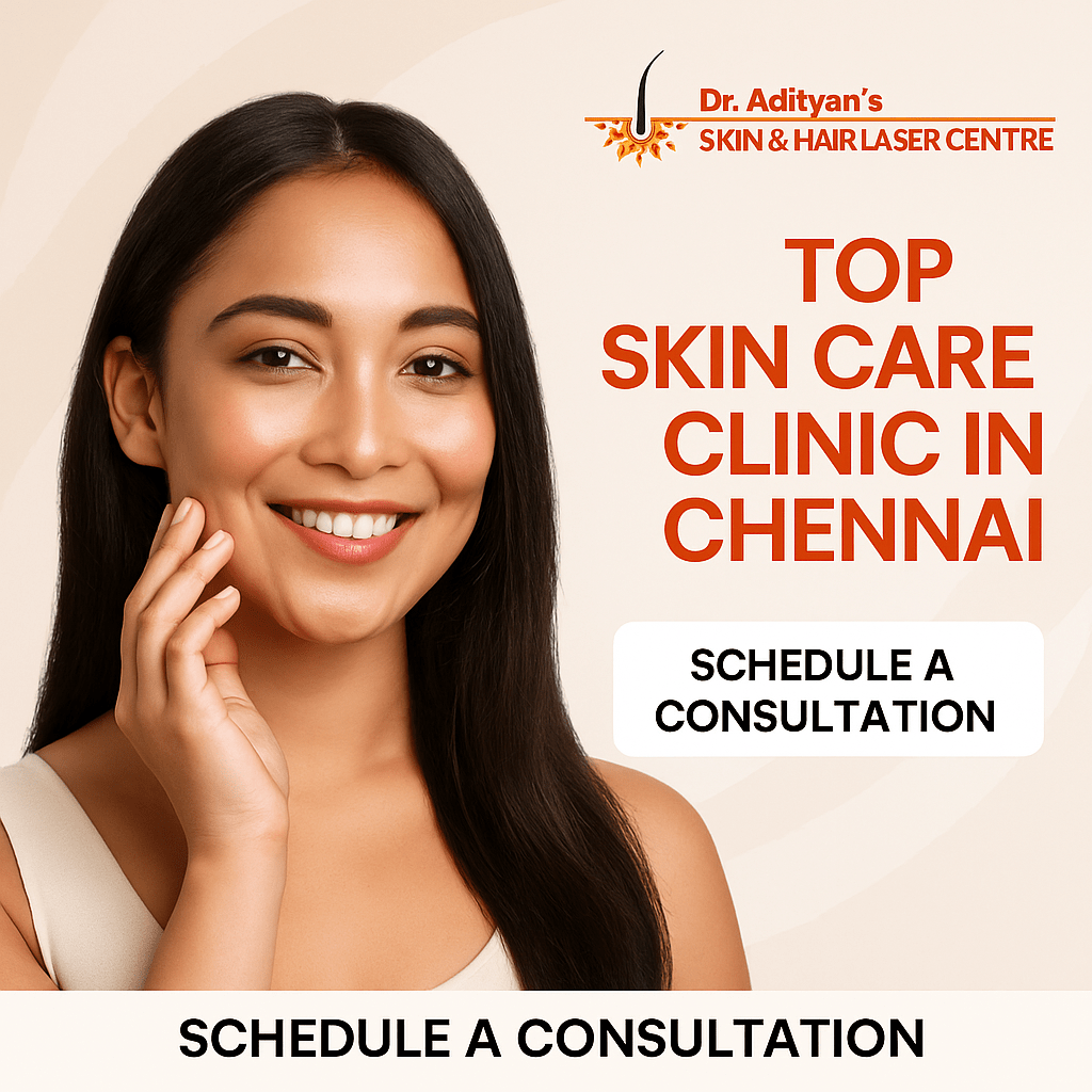 You are currently viewing Top Skin Care Clinic in Chennai – at Adityan Skin & Hair Clinic