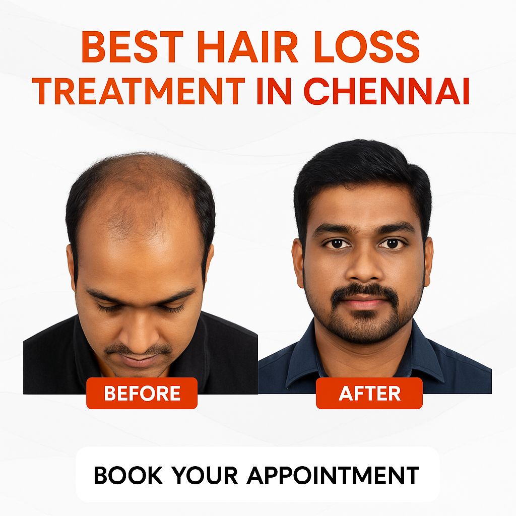 You are currently viewing Best Hair Loss Treatment in Chennai – Restore Confidence at Adityan Clinic