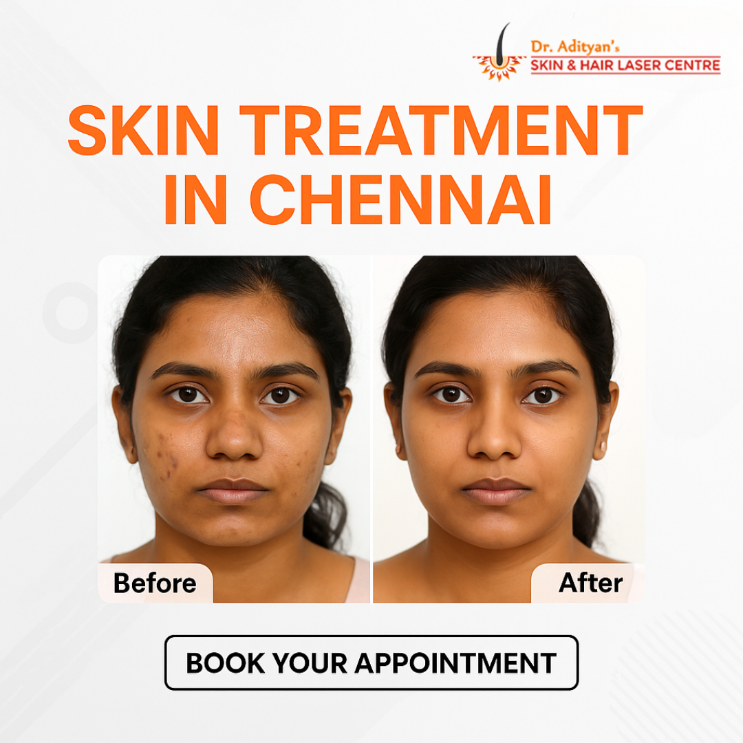 Read more about the article Best Skin Treatment in Chennai – Expert Care at Adityan Skin & Hair Clinic