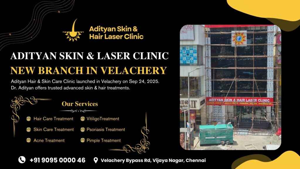 Hair and skin care clinic in velachery chennai