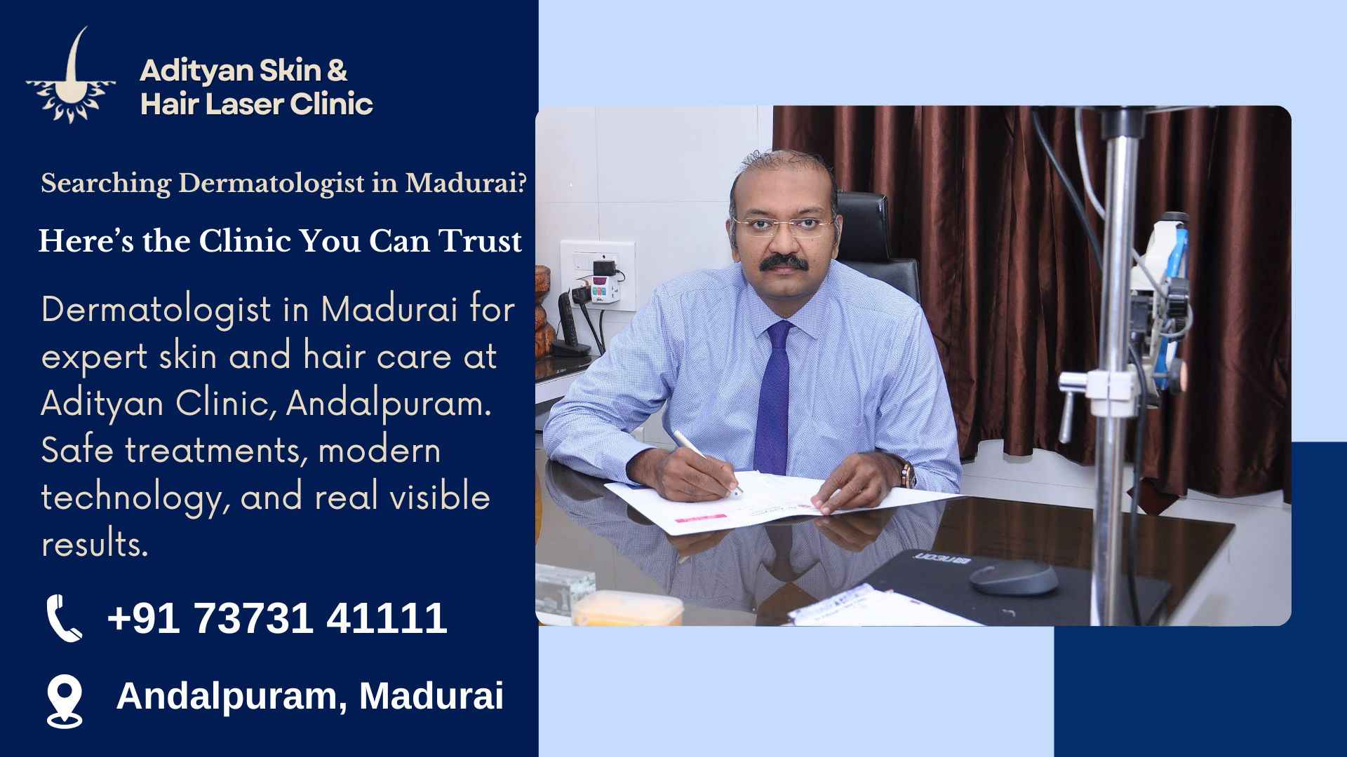 Read more about the article Searching Dermatologist in Madurai? Here’s the Clinic You Can Trust