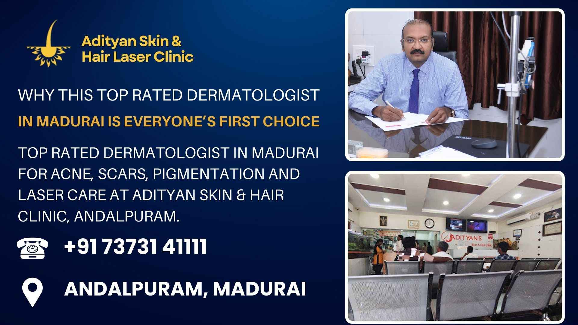 Read more about the article Why This Top Rated Dermatologist in Madurai Is Everyone’s First Choice
