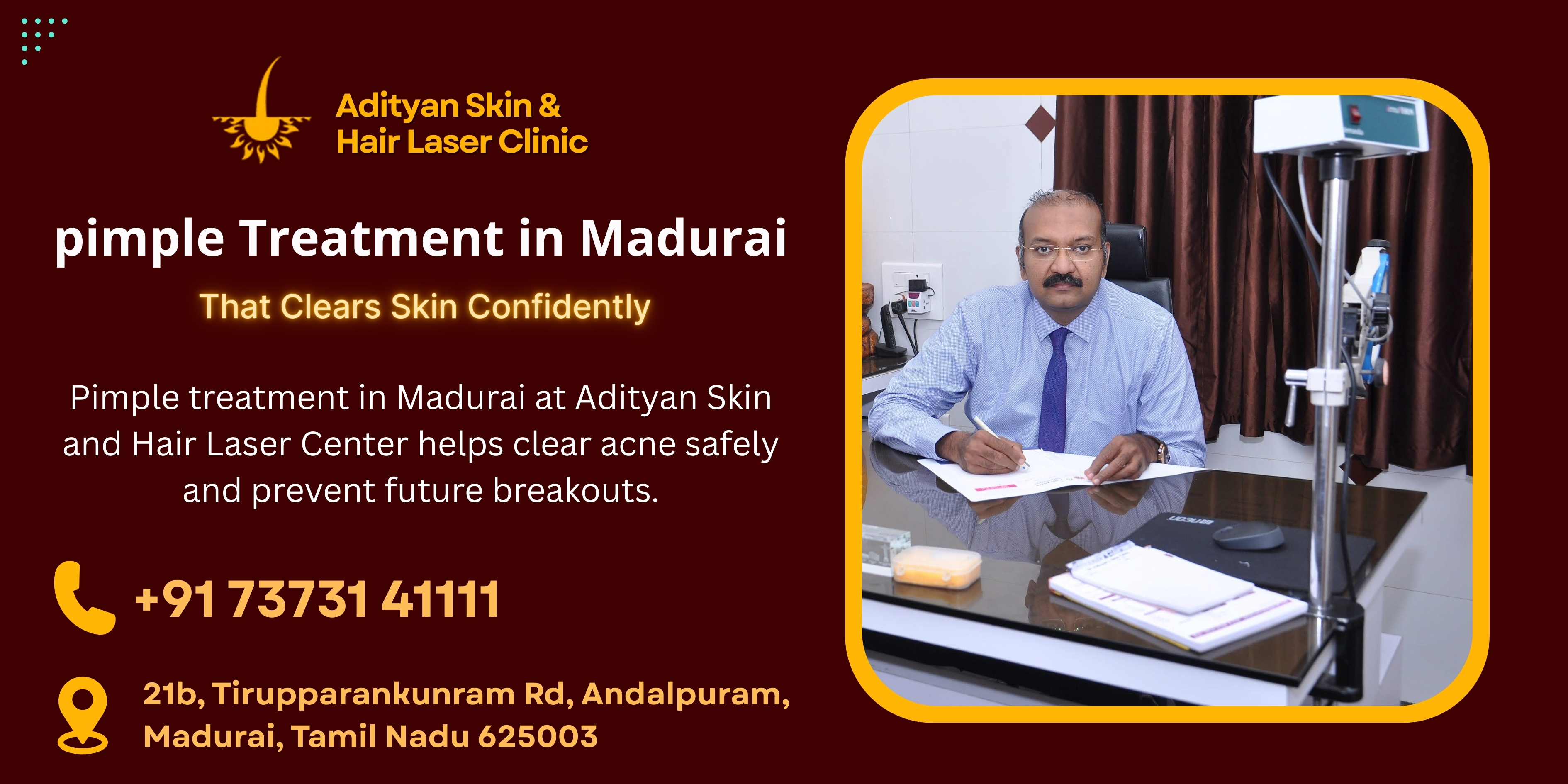 Read more about the article Pimple Treatment in Madurai That Clears Skin Confidently