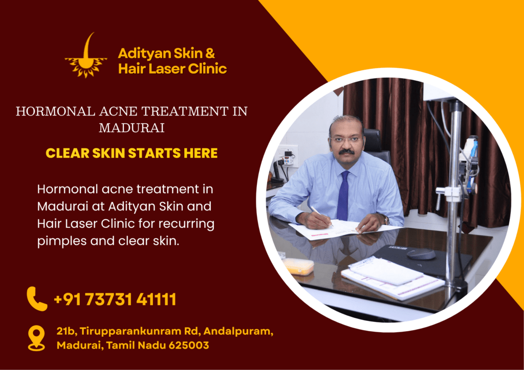 Hormonal acne treatment in Madurai