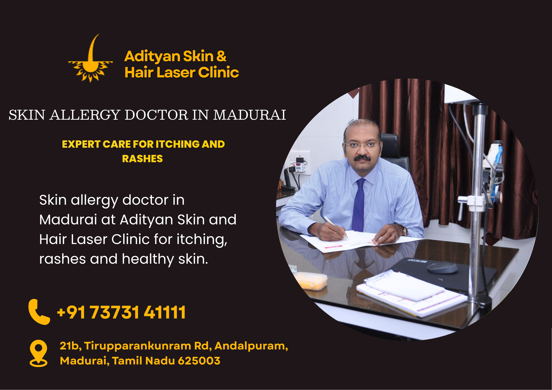 skin allergy doctor in Madurai